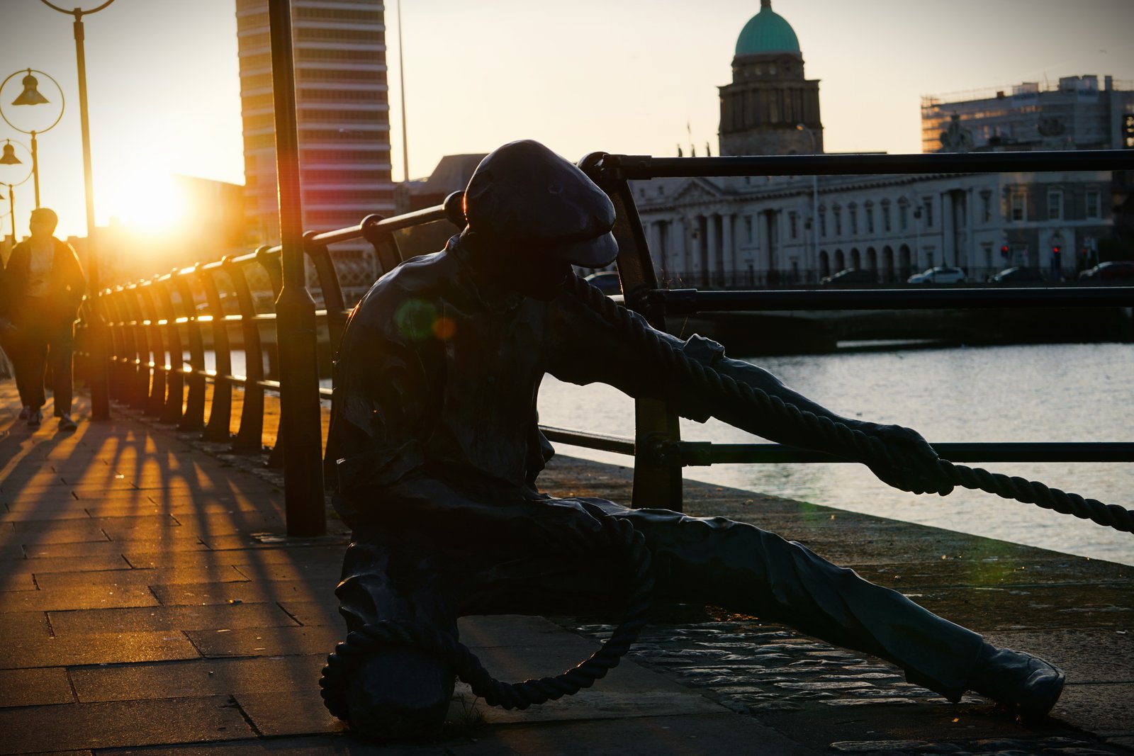 Evening on the Liffey